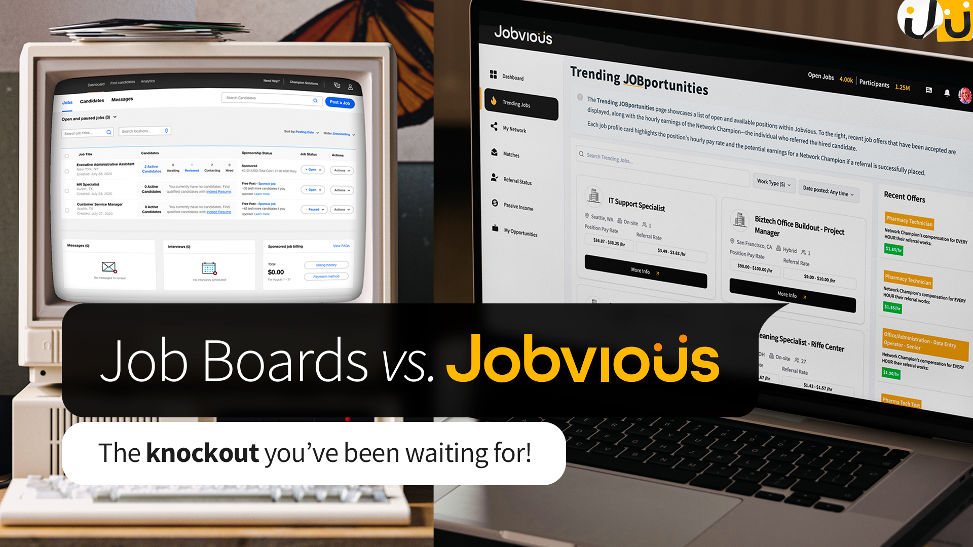 Jobvious vs. Job Boards: The Knockout You’ve Been Waiting For 👊💥